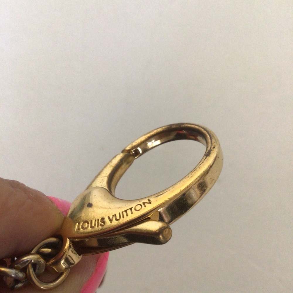 AUTHENTIC LOUIS VUITTON RED RESIN MOSAIC MONOGRAM FLOWER KEY HOLDER BAG … - Picture 8 of 16